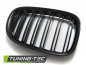 Preview: Upgrade Sportgrill Nieren für BMW 7er F01 09-15 Hochglanz schwarz in Doppelsteg Design